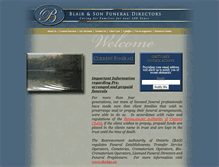 Tablet Screenshot of blairandson.com